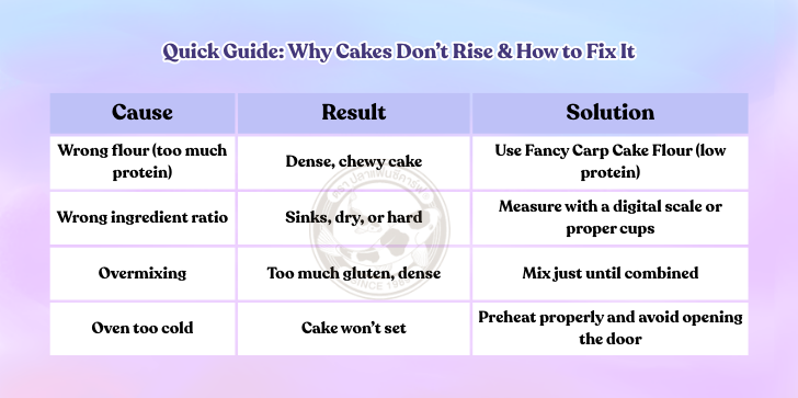 Q&A: Why Doesn’t My Cake Rise? How to Fix Flat Cakes and Get That ...